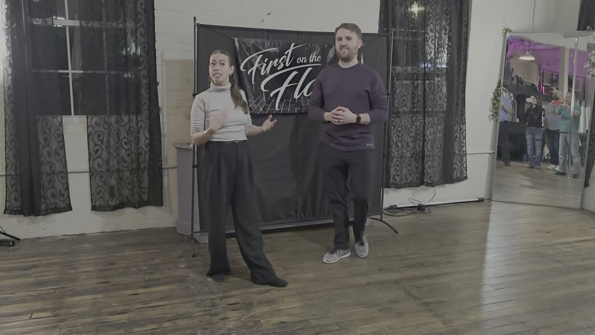 Matt Davis and Desirae Vasquez of Rising Tide Swing